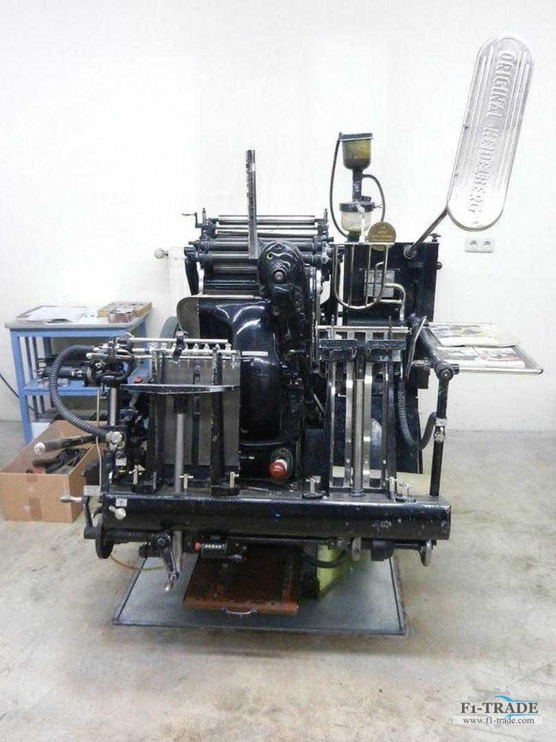 Heidelberg OHT Letter Press - DIE Cutter