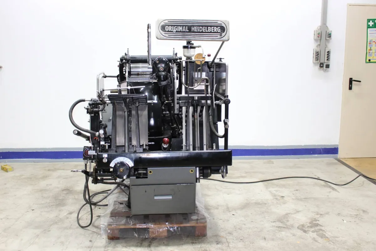 Heidelberg OHT Letter Press - DIE Cutter