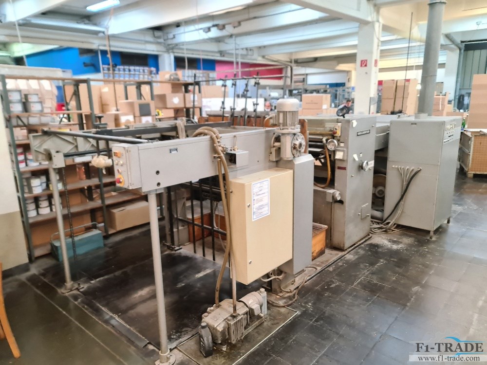 Billhöfer CPUV-112 UV-Coating machine