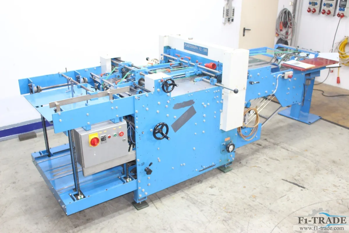 Plastograph PZ 599 Calender - Block Punching Machine with 5 Tools