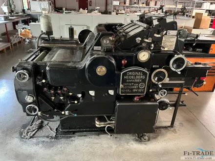 Heidelberg KOR 1 Color Sheet-Fed Offset Press<br/><br/> – RESALE