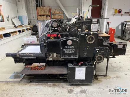 Heidelberg SBG Letter Press Cylinder DIE Cutter<br/><br/> – RESALE