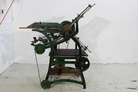 Brehmer Antique Folding Machine<br/><br/> – RESALE