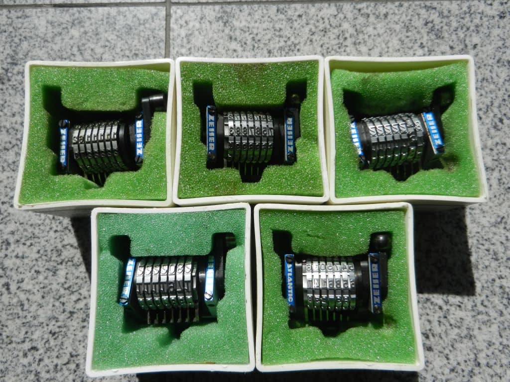 Zeisser 100-200 ZAV New Numbering units