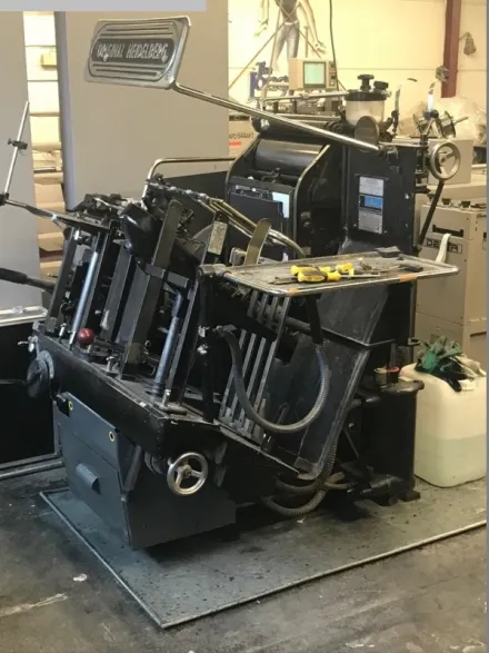 Heidelberg OHT Buchdruckmaschinen – RESALE
