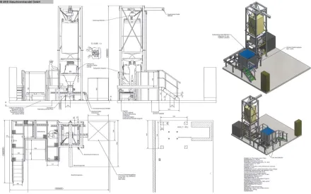 Sae / Emde Big-Bag-Station Anlagen, komplett – RESALE