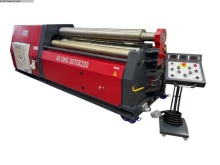 Ostas OHS 2070 x 220 Blechbiegemaschine - 4 Walzen – RESALE