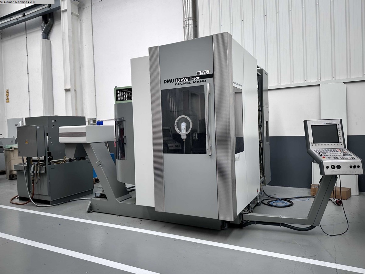 DMG-DECKEL-MAHO DMU 50 eVo linear Bearbeitungszentrum - Universal