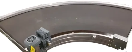 Transnorm TS1600-140 FH2 90°-1400-1200 IR2500 Gurtkurvenförderer Gurtkurve links – RESALE