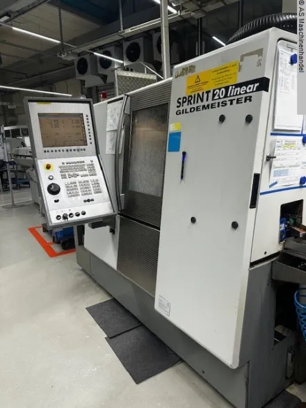 Gildemeister Sprint 20 Linear CNC Drehmaschine – RESALE