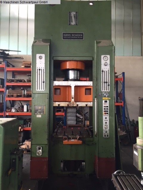 SCHOEN SH/LF 1600/200 Doppelständerpresse - Hydraulisch