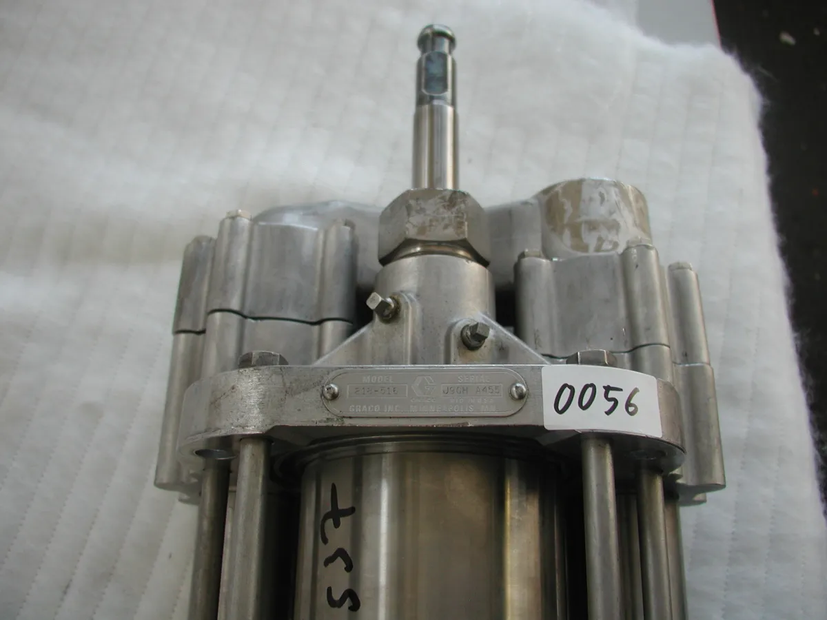 Graco Edelstahlpumpe, pneumatisch