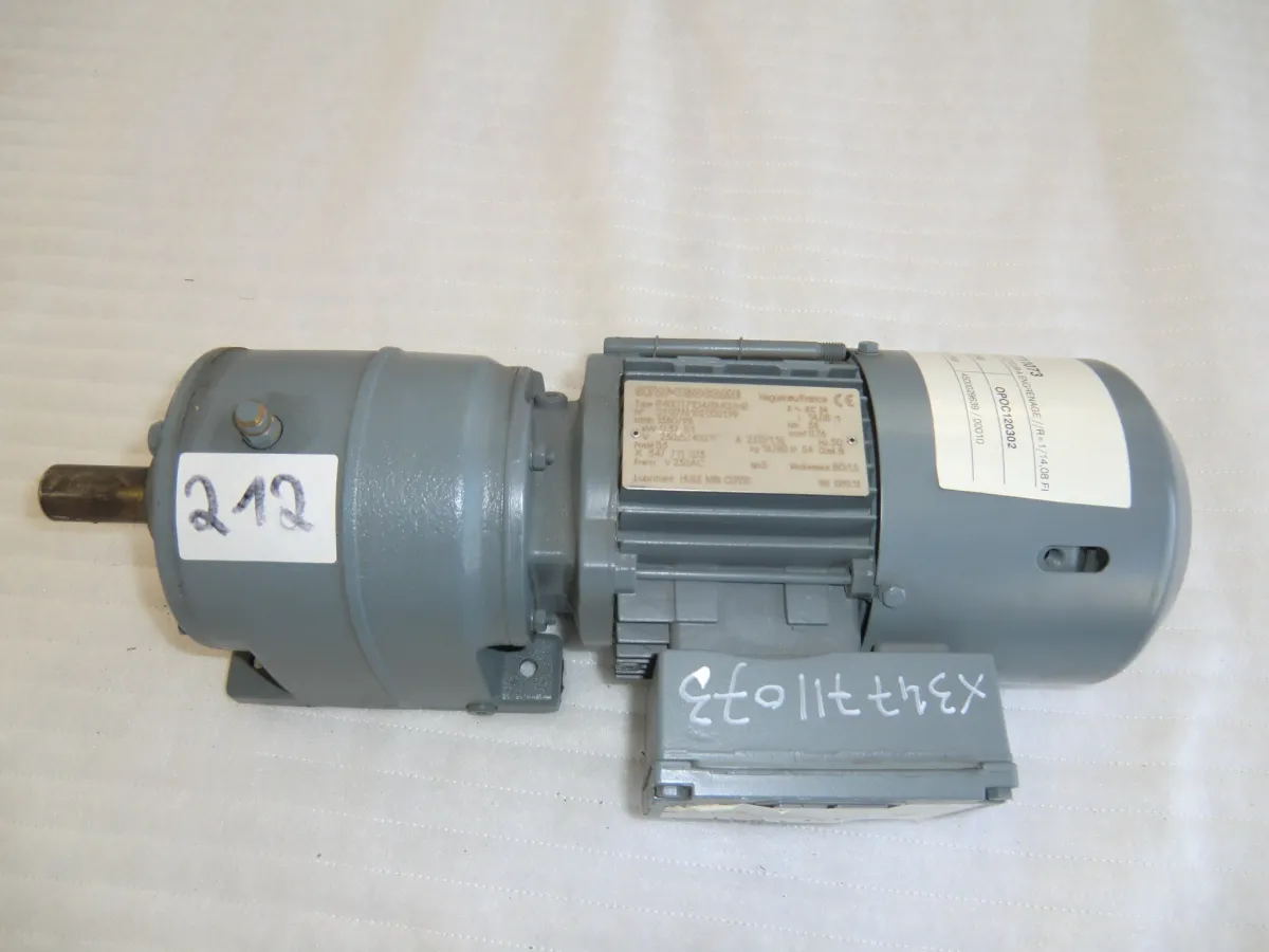 SEW USOCOME Getriebemotor mit Bremse 0,37 kW, 98 U/min