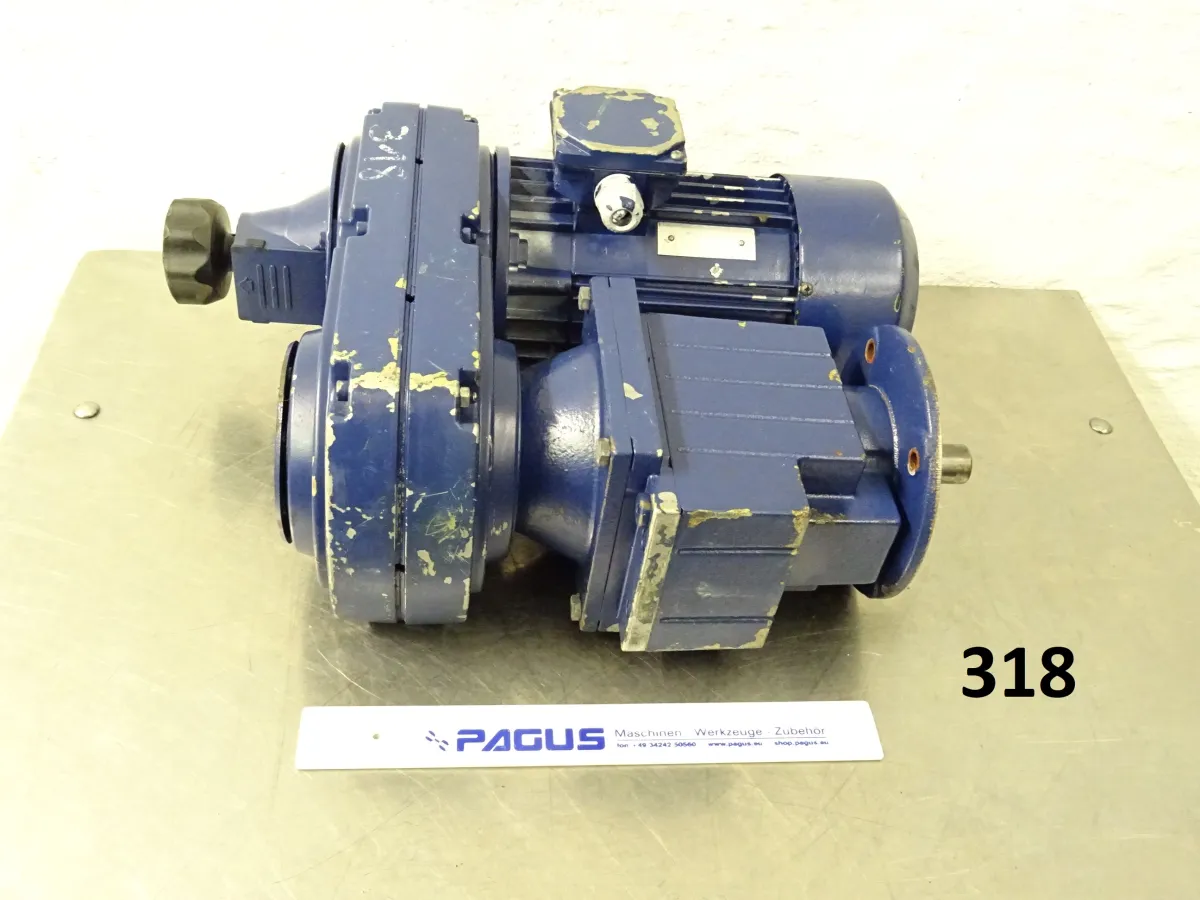 LENZE Getriebemotor, variabel 1,5 kW 25-134 U/min