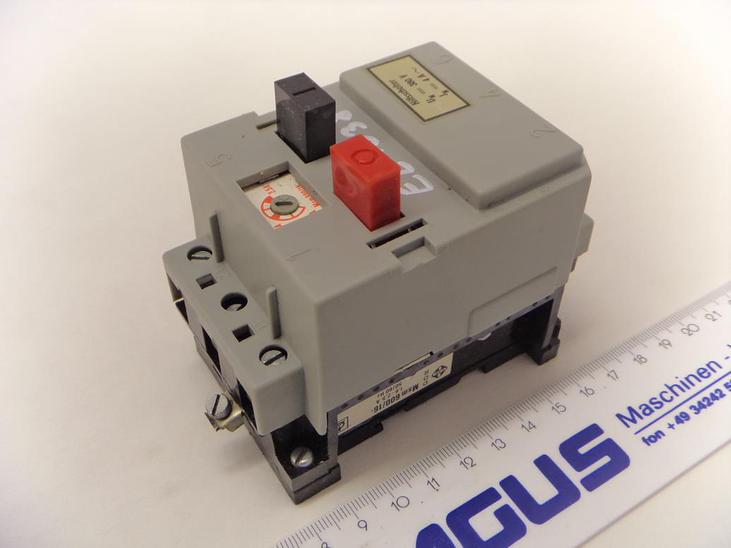 Motorschutzschalter MSM 600/16, 1,6 - 2,5 A