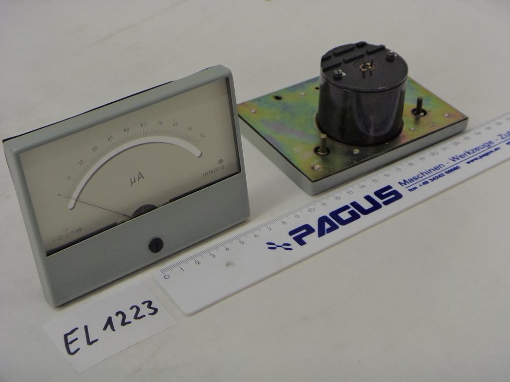 Amperemeter 0 - 100 µA, 2 Stück