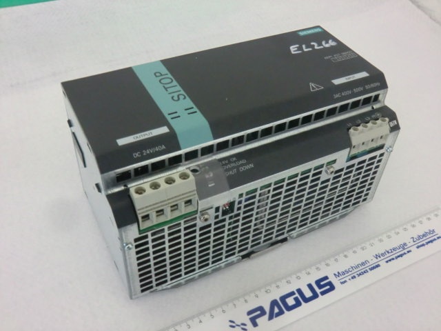 Siemens Netzteil 24 V, 40 A