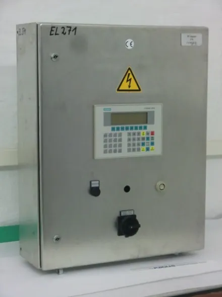 Siemens Edelstahl Schaltkasten 600 x 245 x 775 mm mit Bedi – RESALE