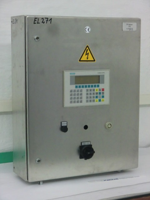 Siemens Edelstahl Schaltkasten 600 x 245 x 775 mm mit Bedi