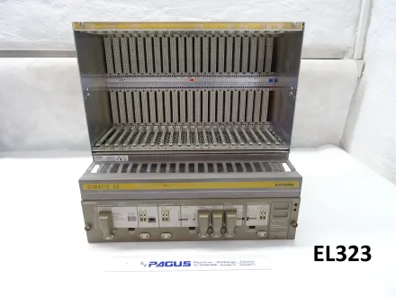 Siemens Elektronikmodul Rack mit Stromversorgung – RESALE