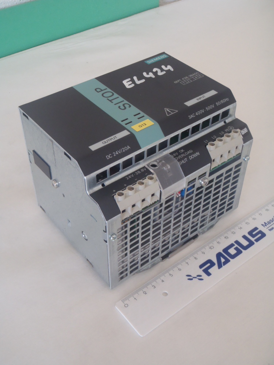 Siemens Netzteil 24 V, 20 A