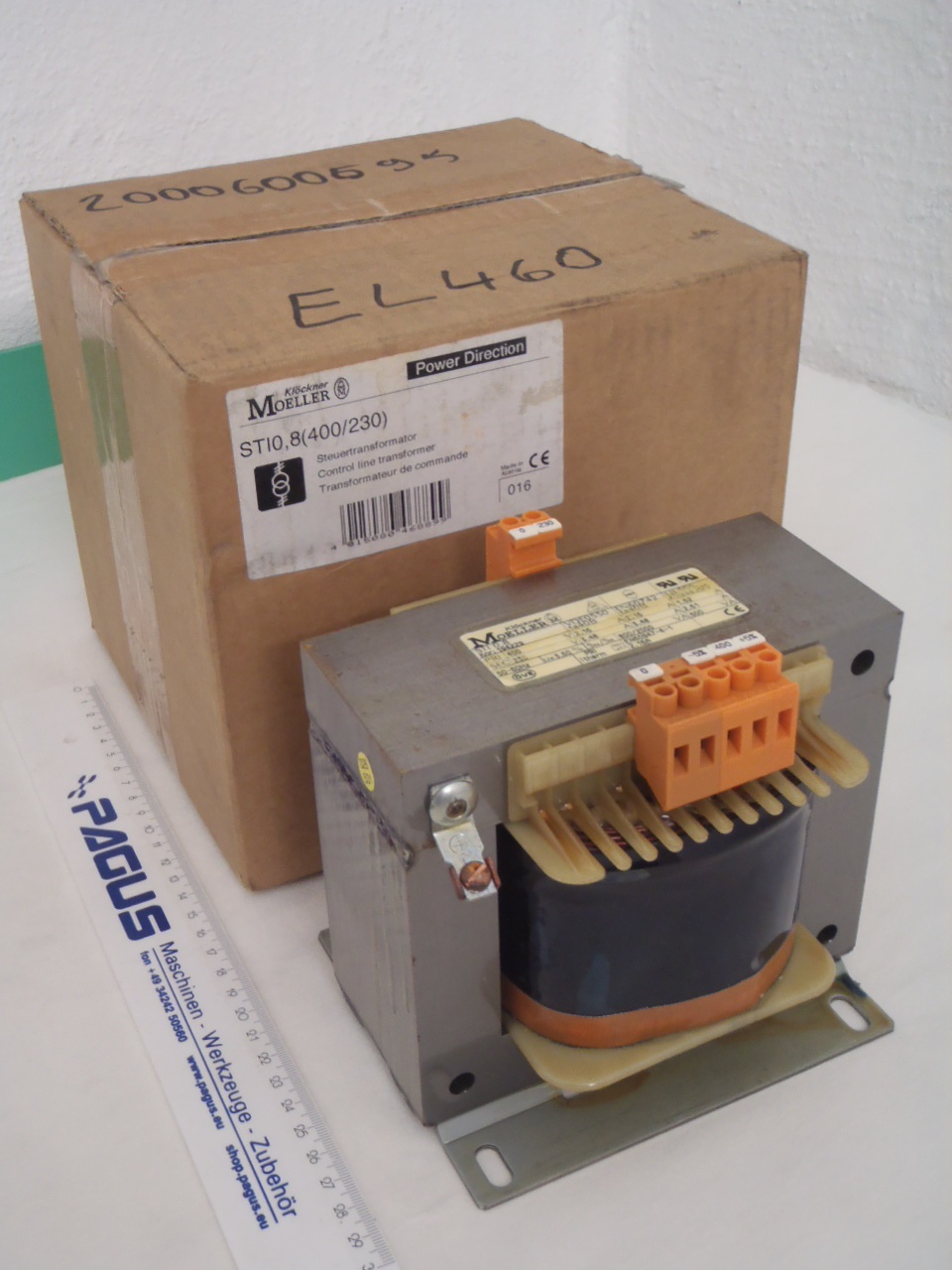 Moeller Steuertransformator STI0,8(400/230)