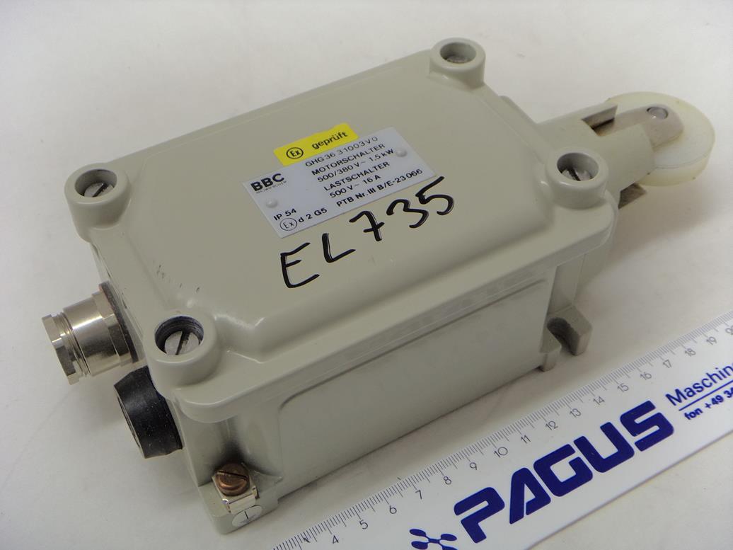 Endschalter GHG 363 1003 VO