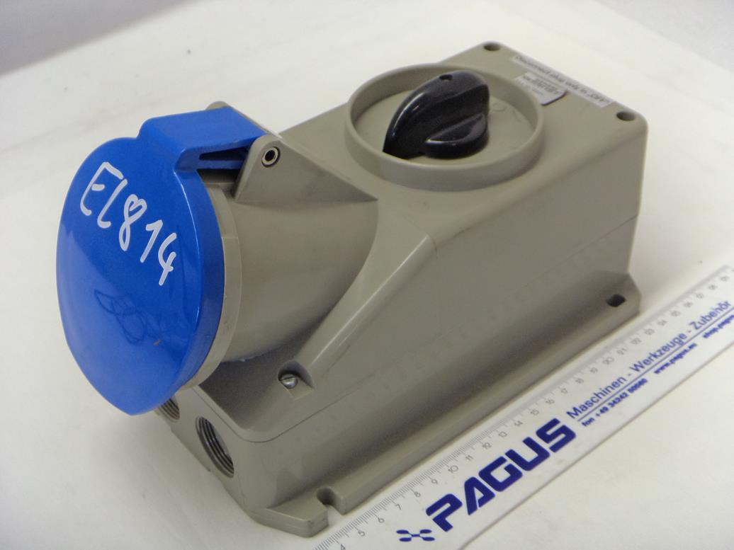 CEE Steckvorrichtung 5UR4 536-Z, 63A-9h