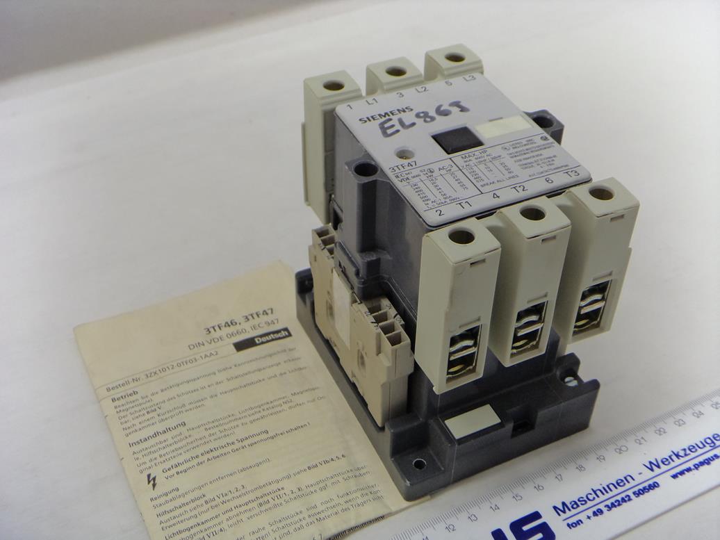 Siemens Leistungsschütz 30 kW