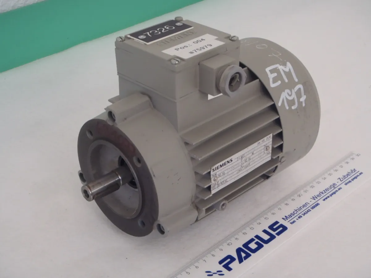 Siemens Elektromotor 0,25 kW, 1380 U/min