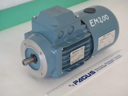 Abb Elektromotor mit Bremse 0,25 kW, 1410 U/min – RESALE
