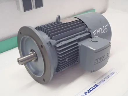Sew Eurodrive Elektromotor mit Bremse 1,2/2,2 kW, 700/1440 U/min – RESALE