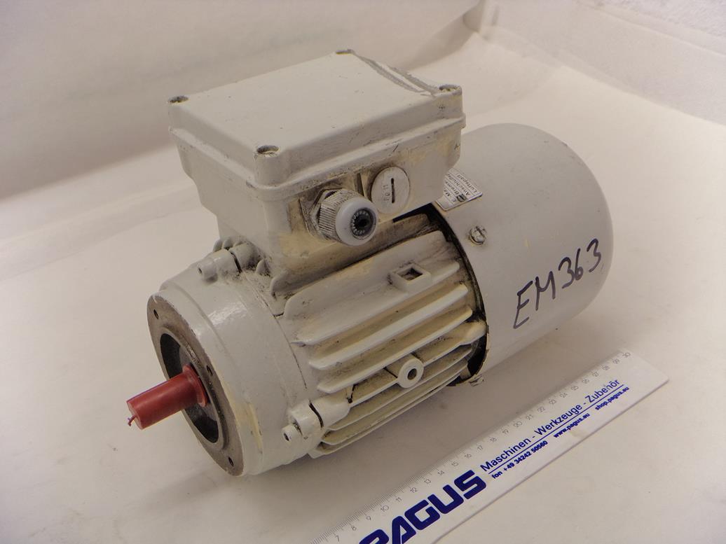 Elektromotor mit Bremse 0,18 kW, 670 U/min