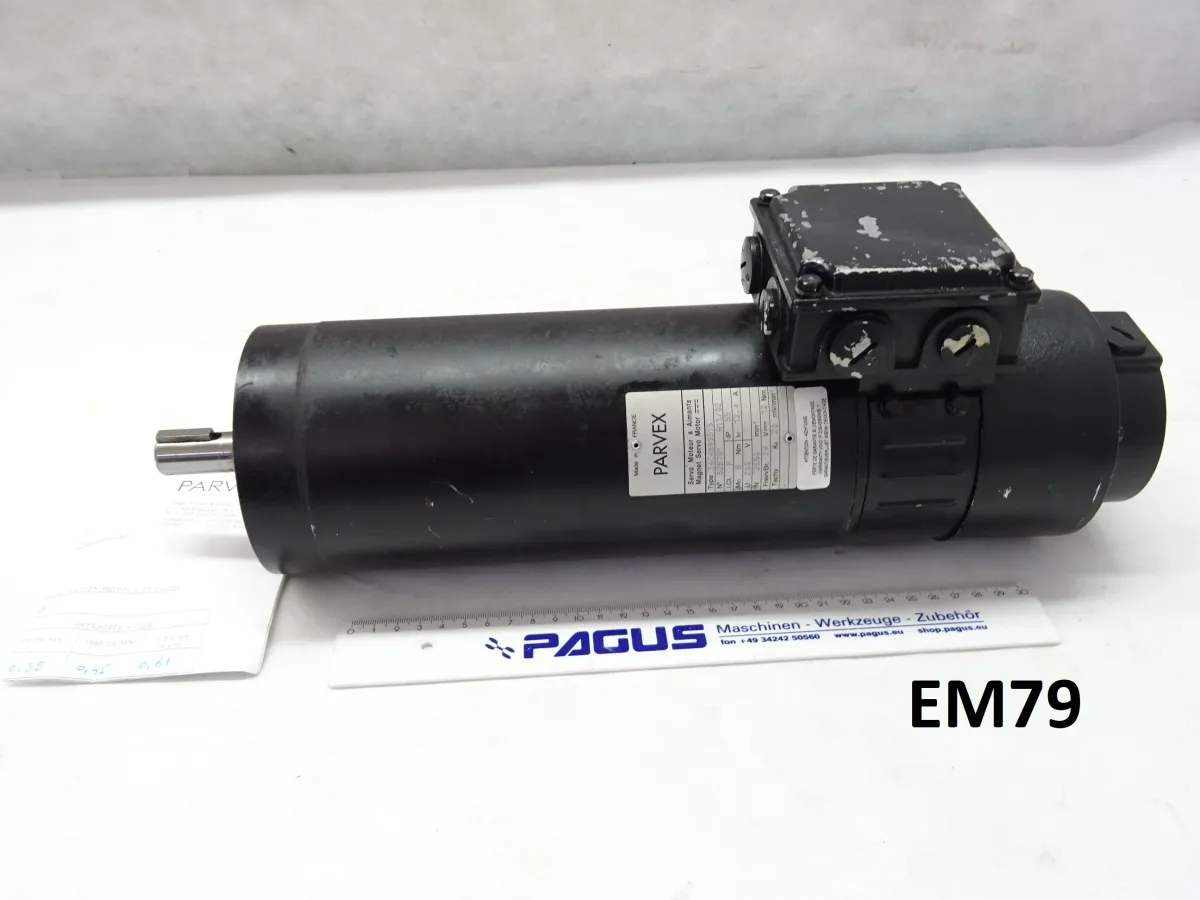 Parvex Servomotor mit Tachogenerator und Bremse, 2660 U/m