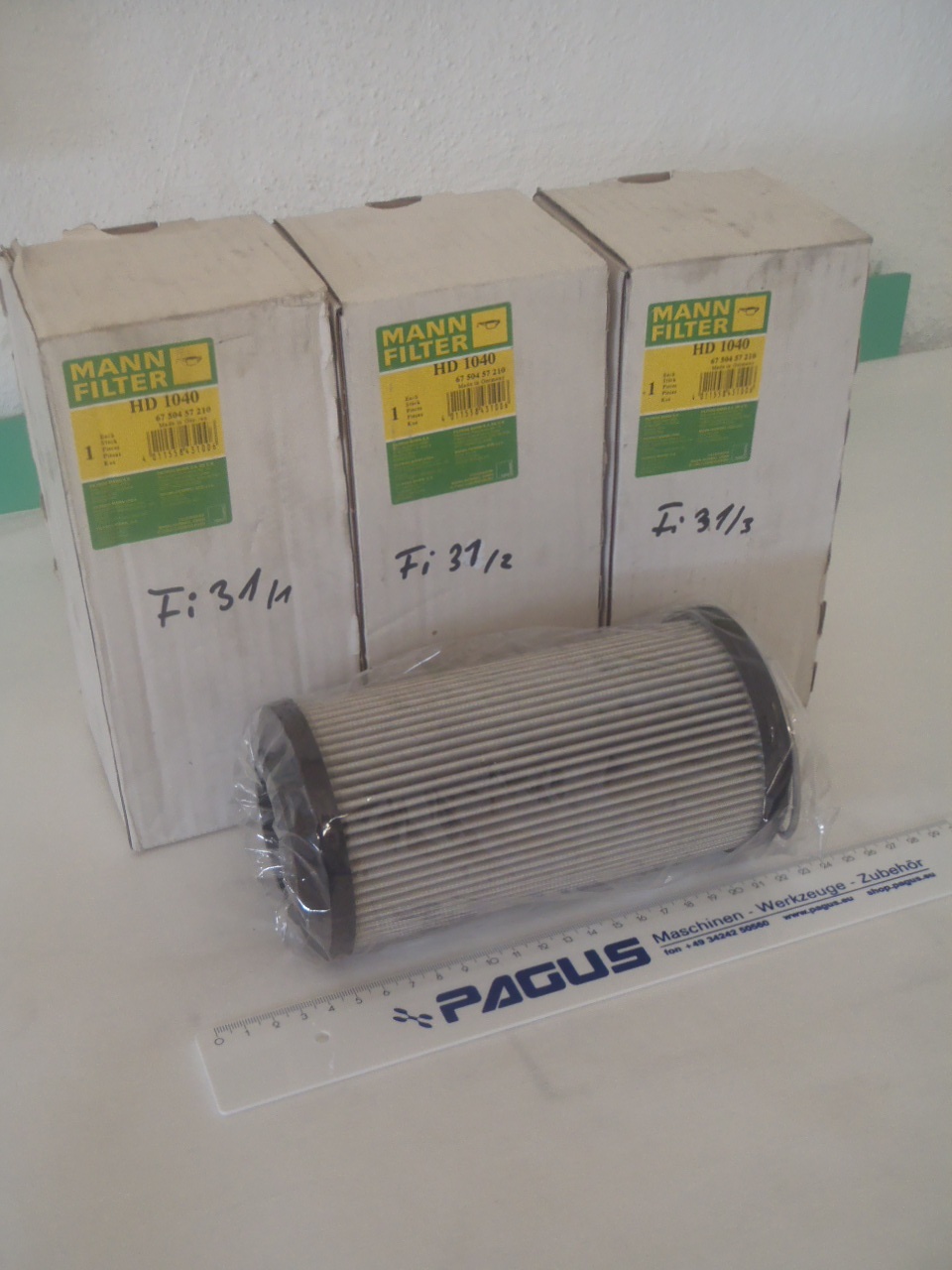 Filterpatronenset HD 1040