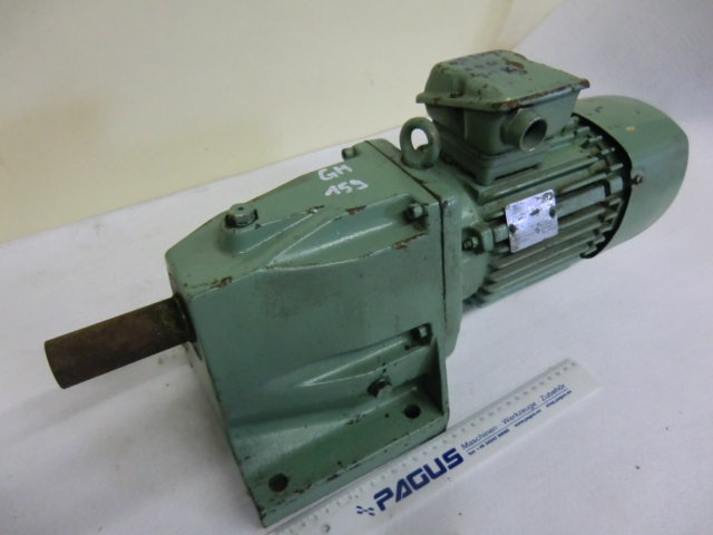 VEM Getriebemotor mit Bremse 0,55 kW, 40 U/min