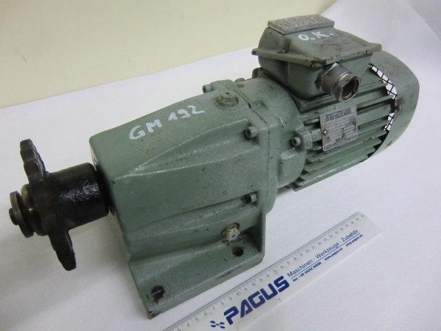 VEM Getriebemotor 0,18 kW, 16 U/min