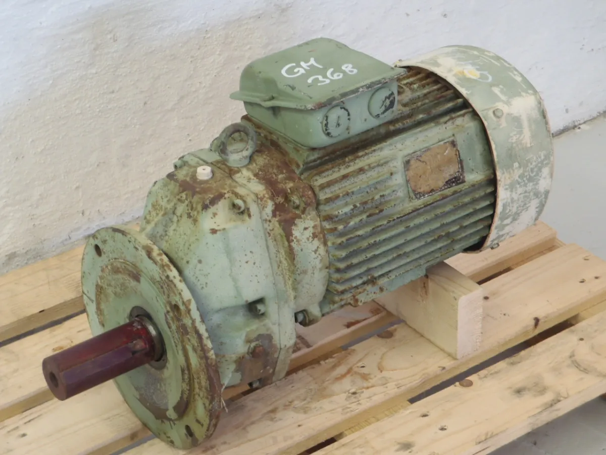 VEM Getriebemotor 5,5 kW, 315 U/min