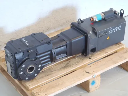 Siemens Servomotor mit Getriebe 296 U/min – RESALE