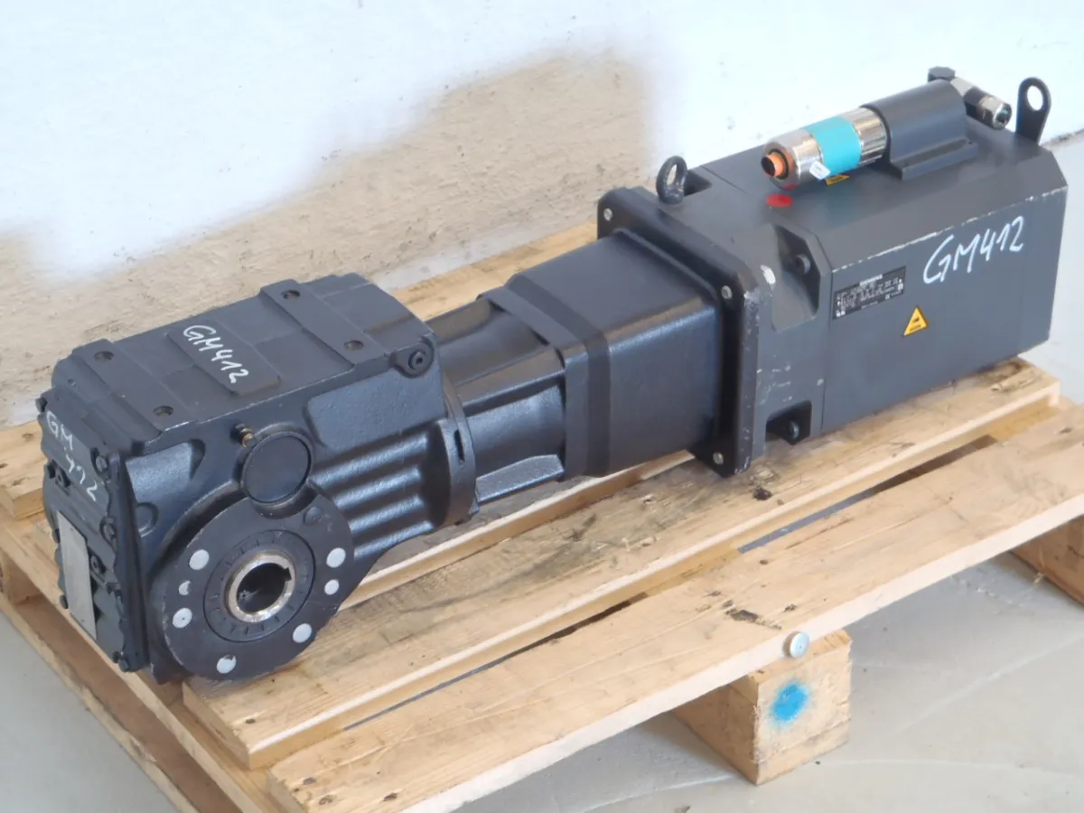 Siemens Servomotor mit Getriebe 296 U/min