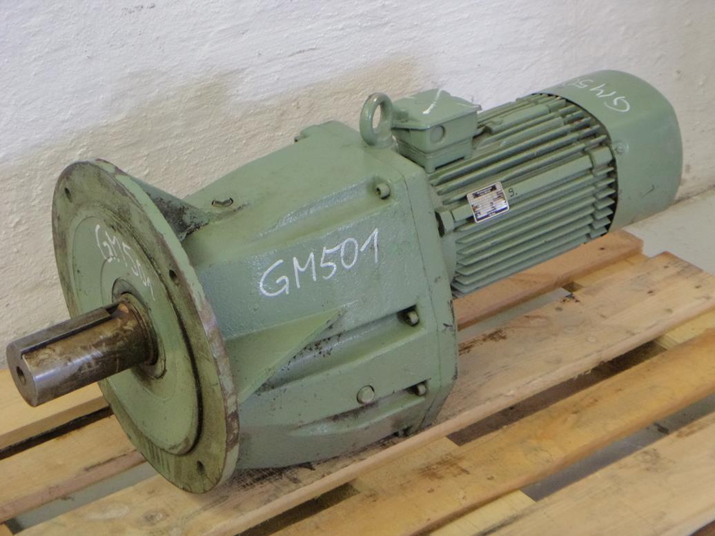VEM Getriebemotor mit Bremse 4,0 kW 50 U/min