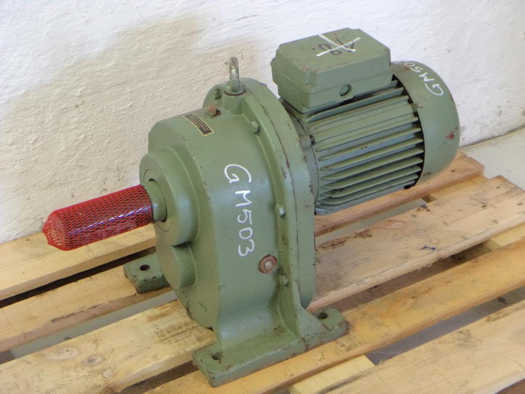 VEM Getriebemotor mit Bremse 1,1 kW 16 U/min