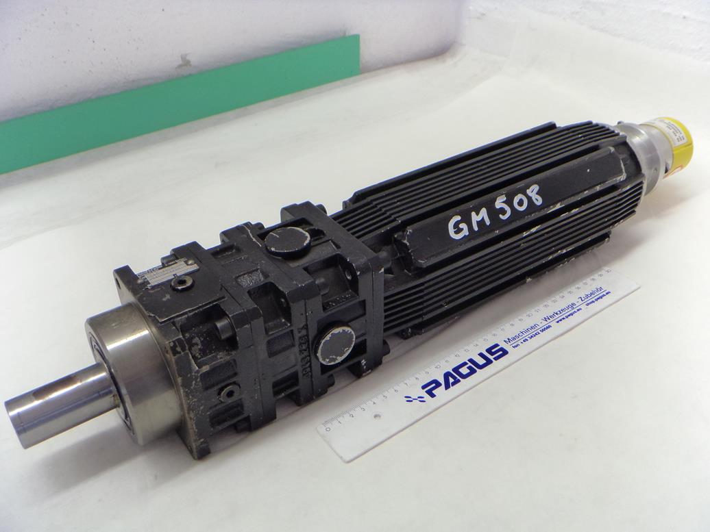 Şanzımanlı ve frenli servo motor 67 rpm