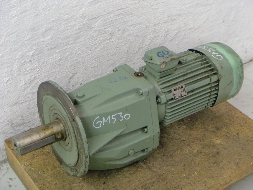 VEM Getriebemotor mit Bremse 2,2 kW 20 U/min