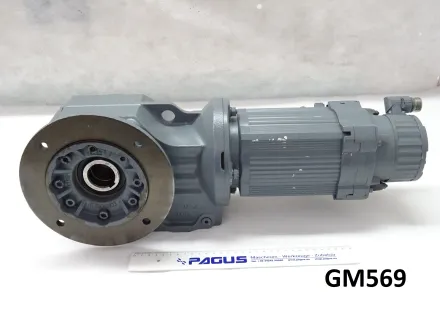 Sew Eurodrive Servomotor mit Getriebe und Bremse 76 U/min – RESALE
