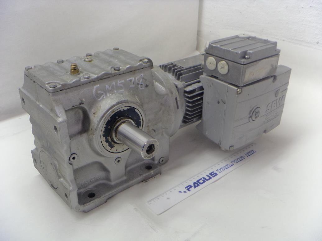 SEW Eurodrive Getriebemotor mit Bremse 0,15/0,75 kW 5,1/26 U/m