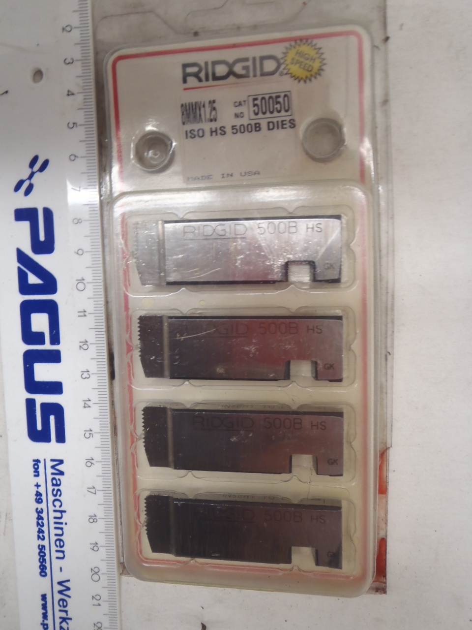 RIDGID Gewindeschneidbacken 8MM x 1.25