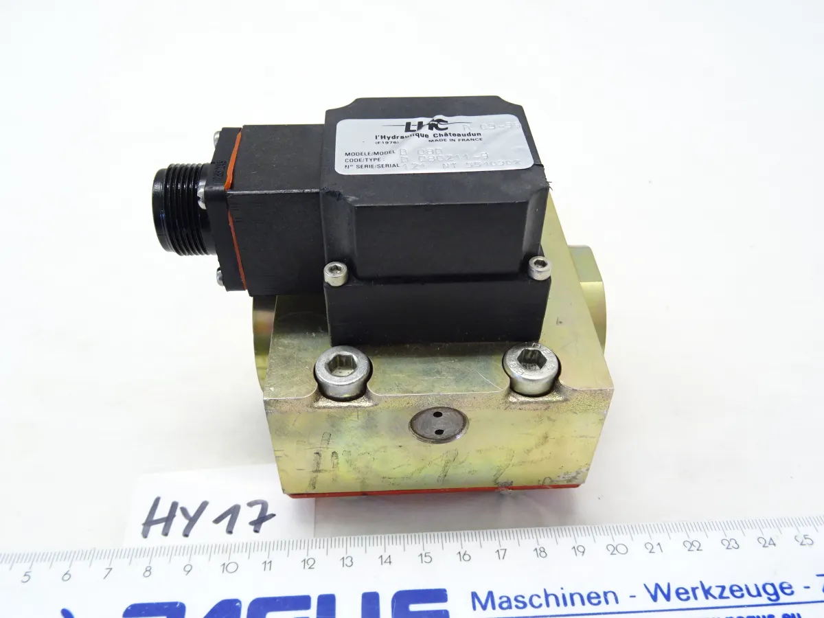 Hydraulique Chateaudun (France) Servoventil D 080211-9