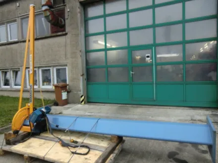 Demag Säulenkran mit Laufkatze 80 kg – RESALE