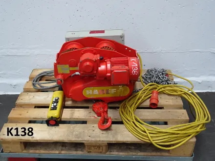 Kettenzug mit Elektrofahrwerk 1000 kg – RESALE